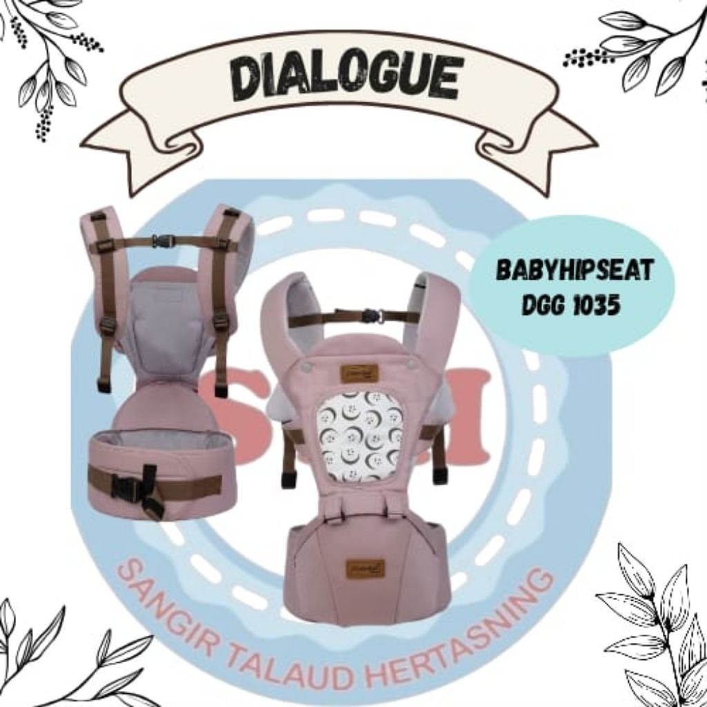 Dialogue Baby Hipseat Airflow 7 In 1 Moonlight Series DGG1035