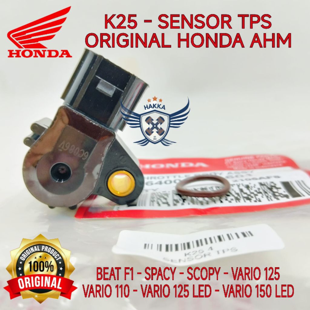 K25 ORIGINAL SENSOR TPS HONDA BEAT F1 STARTER KASAR, SENSOR TPS HONDA SPACY, SENSOR TPS HONDA SCOOPY