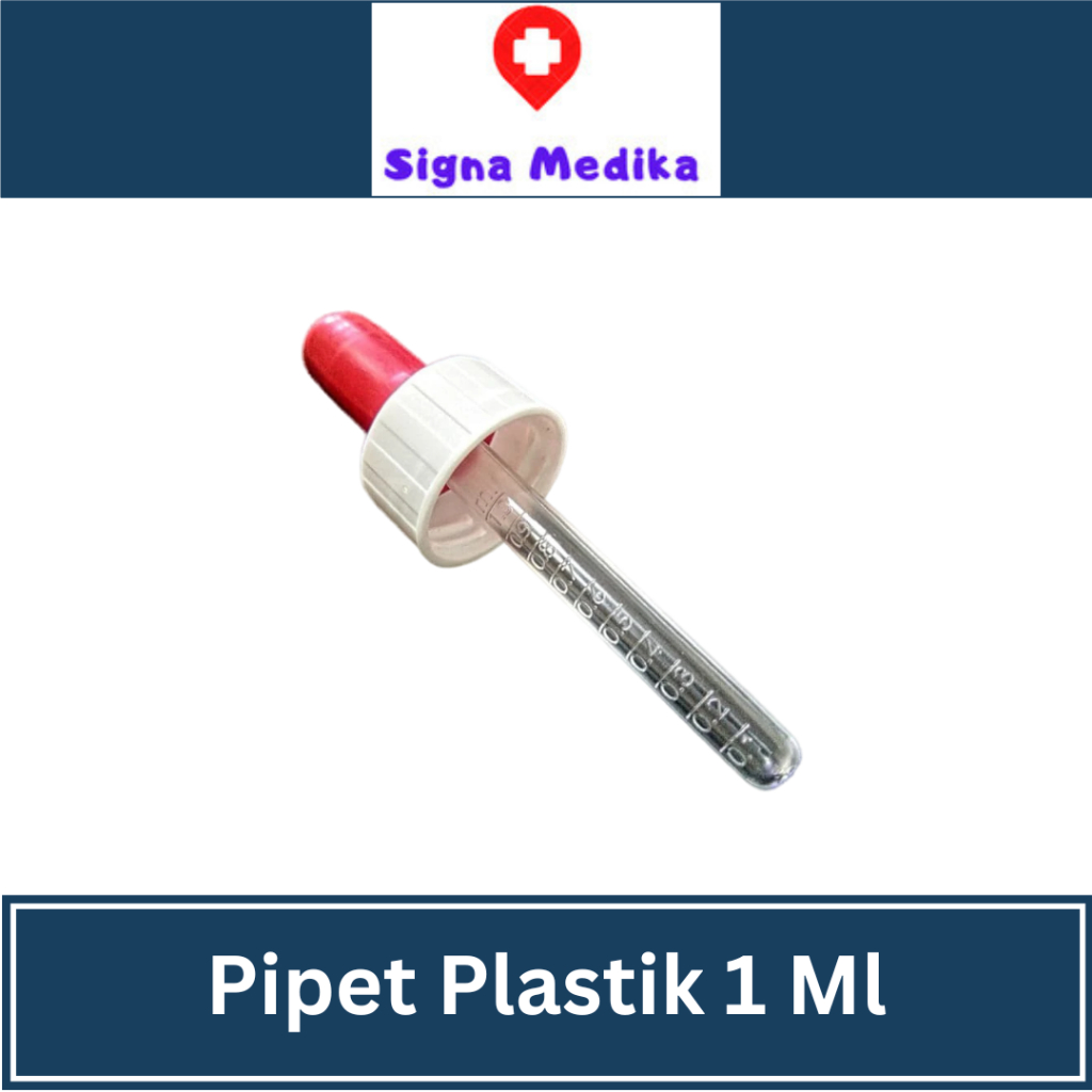 Pipet Tetes Plastik 1 Ml - Pipet Tetes Obat