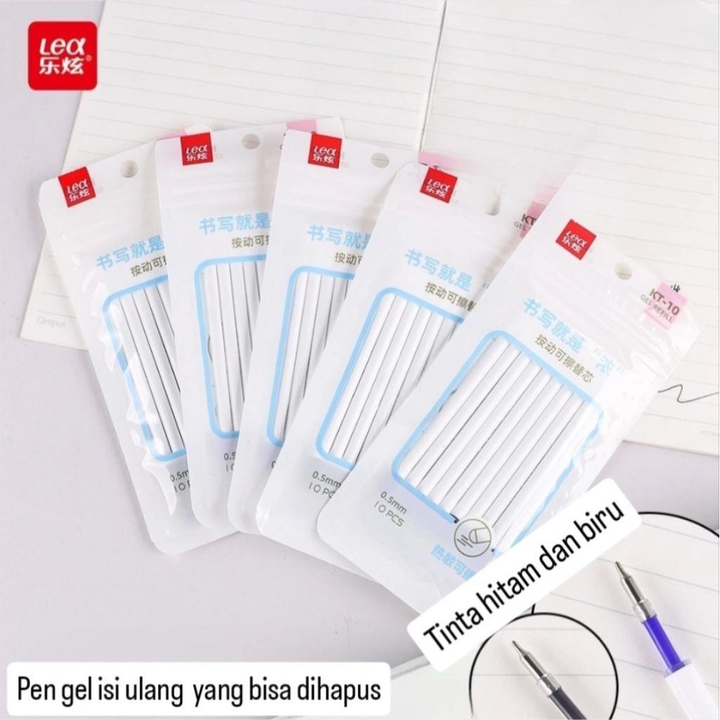 

Isi ulang pulpen gel yang bisa dihapus / refill pen gel yg bisa dihapus