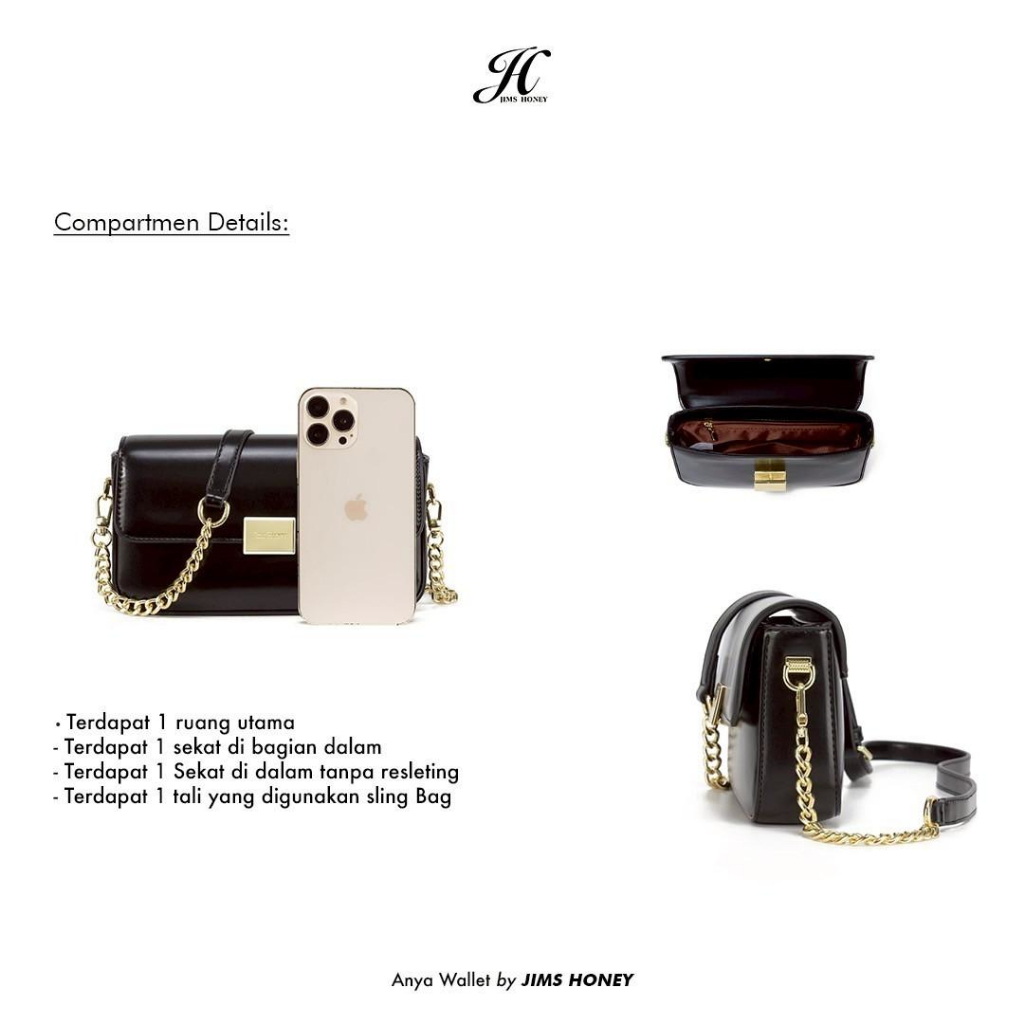 JIMS HONEY AUDY BAG Tas Selempang Wanita Terbaru Kulit Slingbag