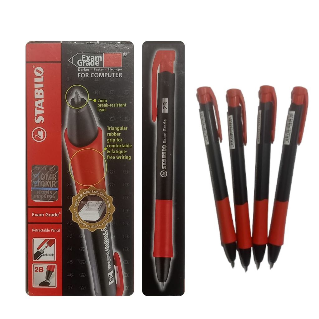 

PENCIL 2B STABILO 9883 || 2.0 mm for exam plus orotan