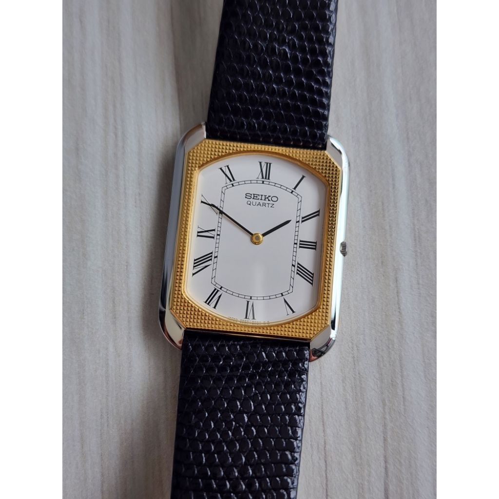 Seiko Tank Quartz 9520-5090 SGP+PDP  Swiss ACM RARE