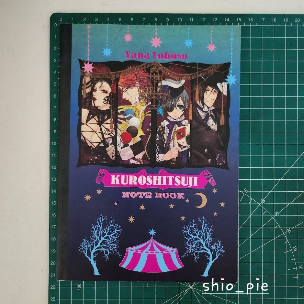 

Kuroshitsuji Black butler official notebook Noah's arc circus
