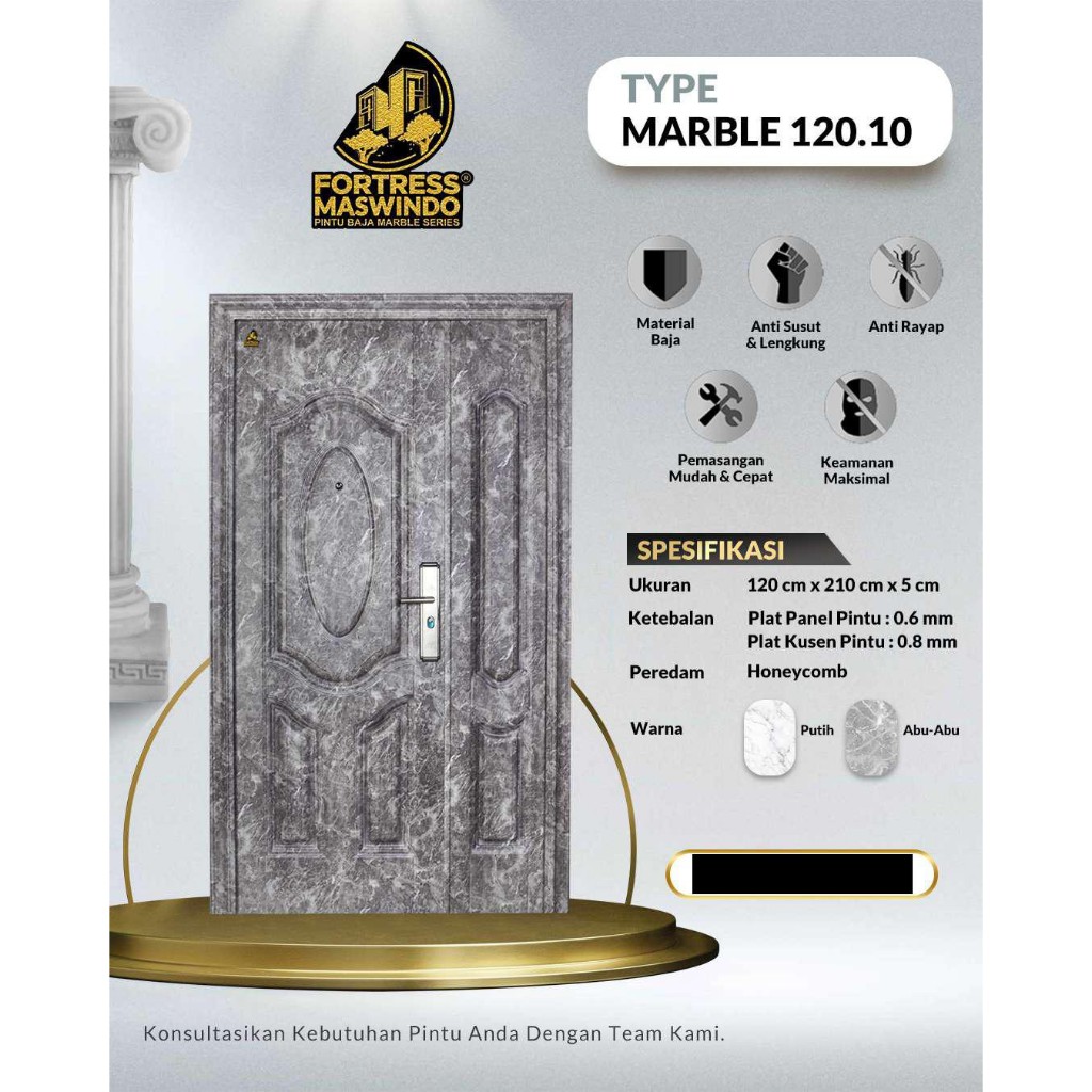 Fortress Pintu Baja Marble Fort 120