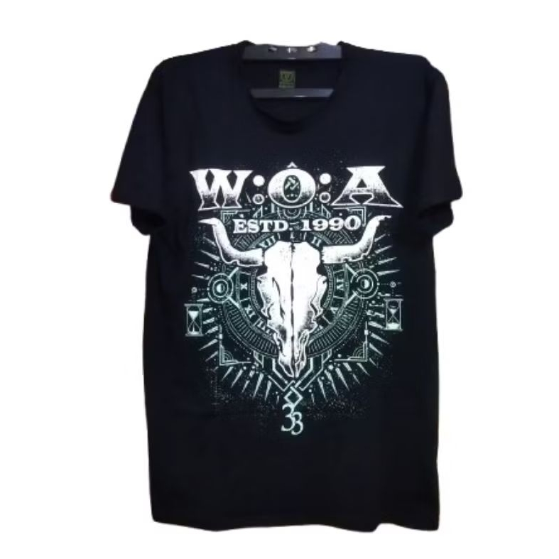 kaos band Wacken Open Air (WOA) estd 1990
