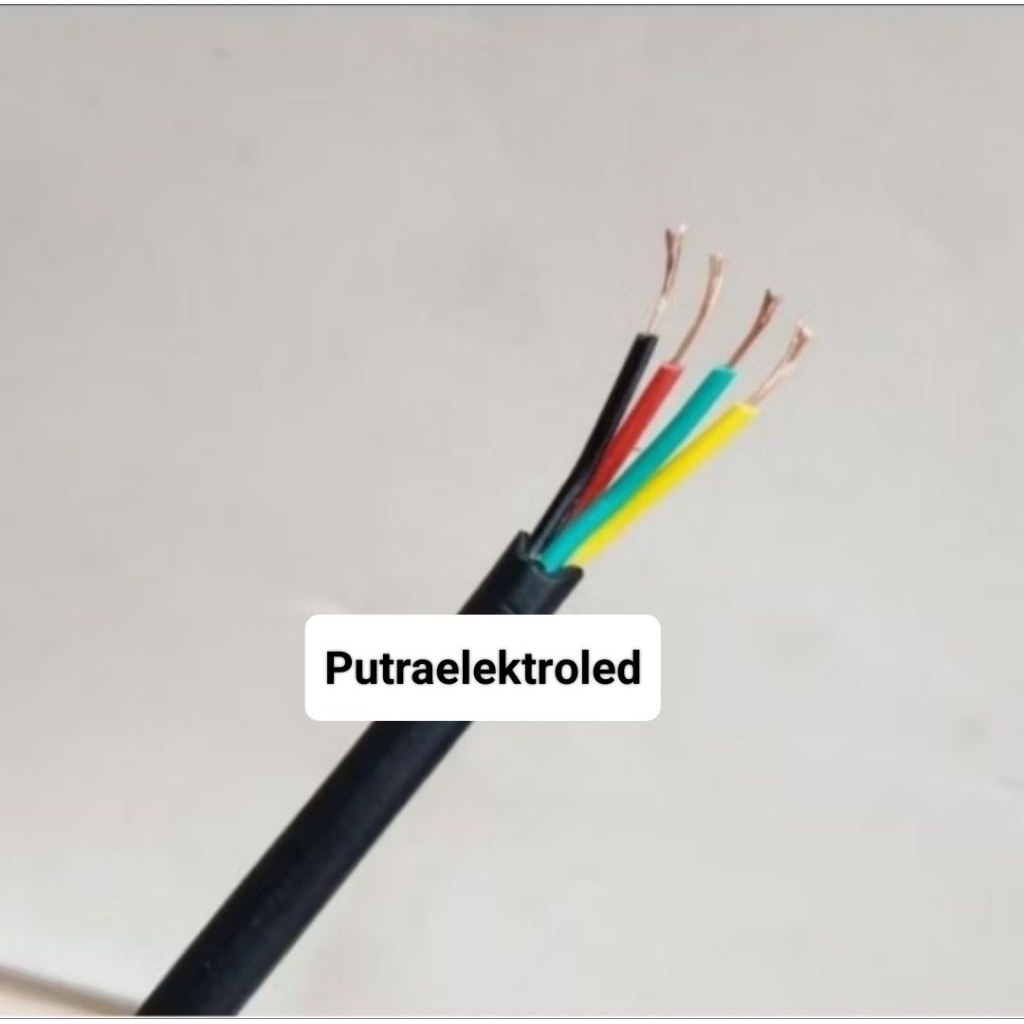 Kabel Awg24 4 jalur Kabel Serabut Tembaga Murni / Kabel Awg 24 isi 4