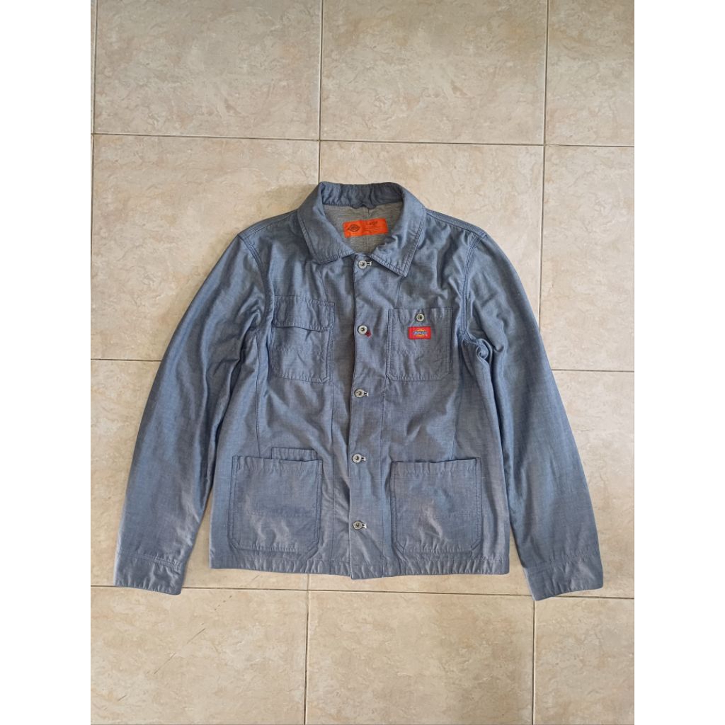 dickies chore jaket denim