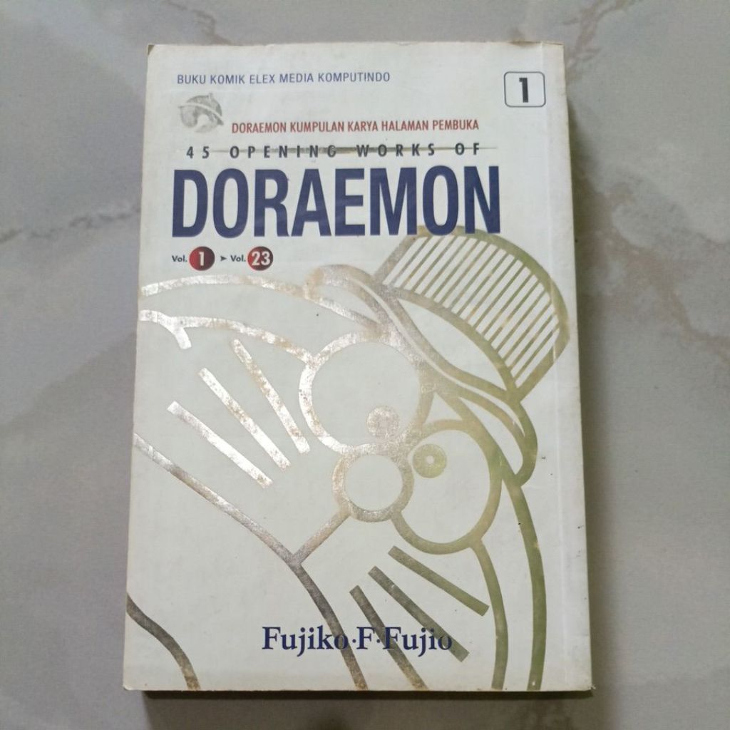 ORIGINAL BEKAS PRELOVE KOMIK DORAEMON KUMPULAN KARYAVHALAMAN PEMBUKA 45 OPENING WORKS OF DORAEMON 1 