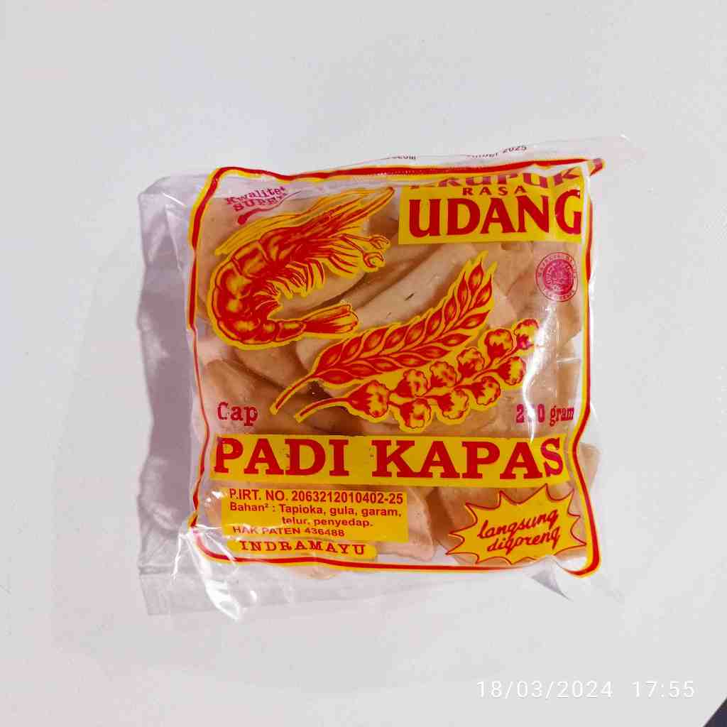 

Kerupuk Udang Cap Padi Kapas