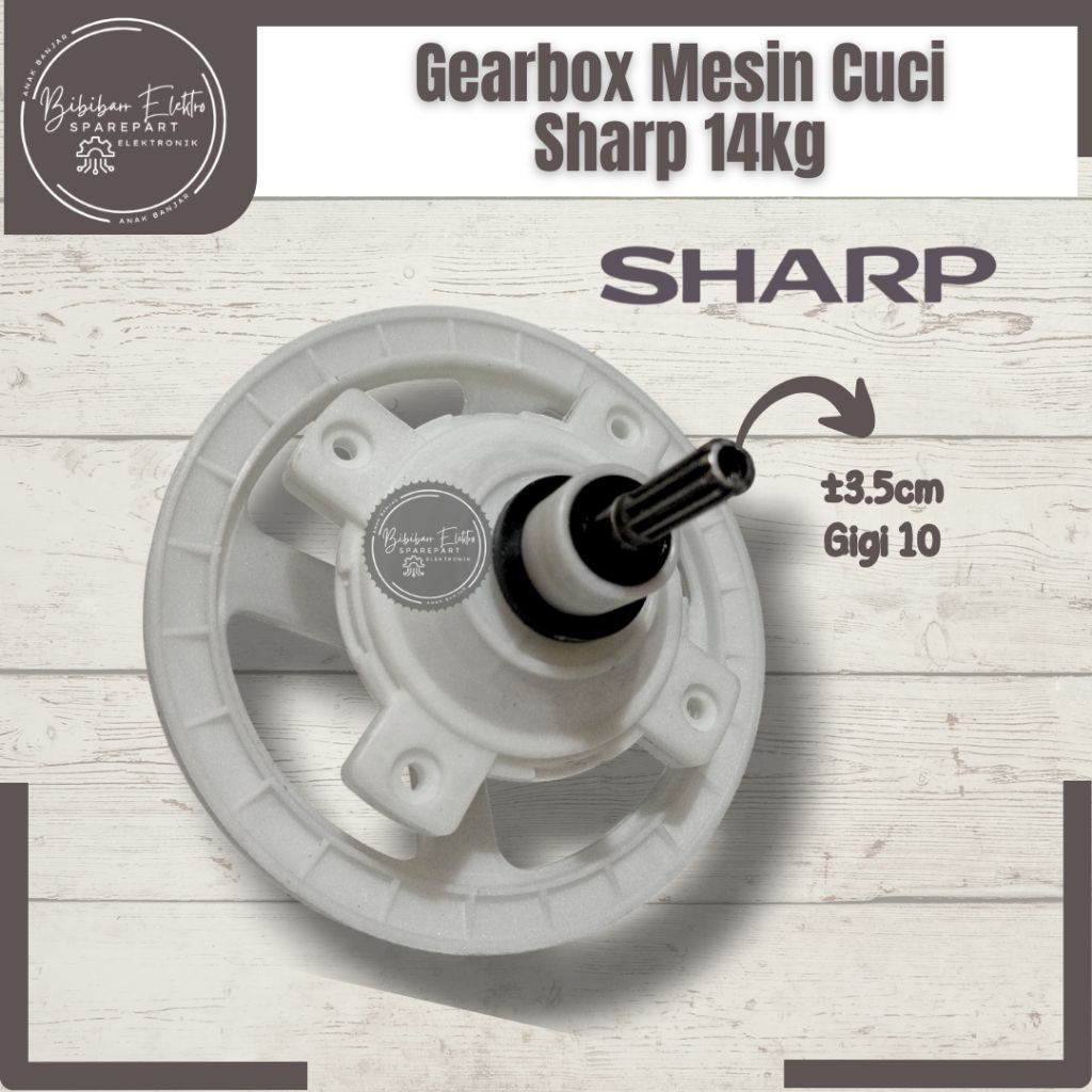 Gearbox Mesin Cuci Sharp 14kg
