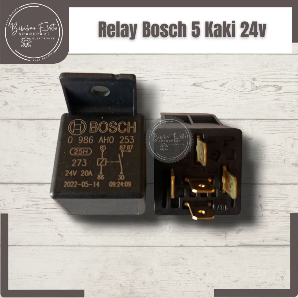 Relay 24V 5pin Bosch