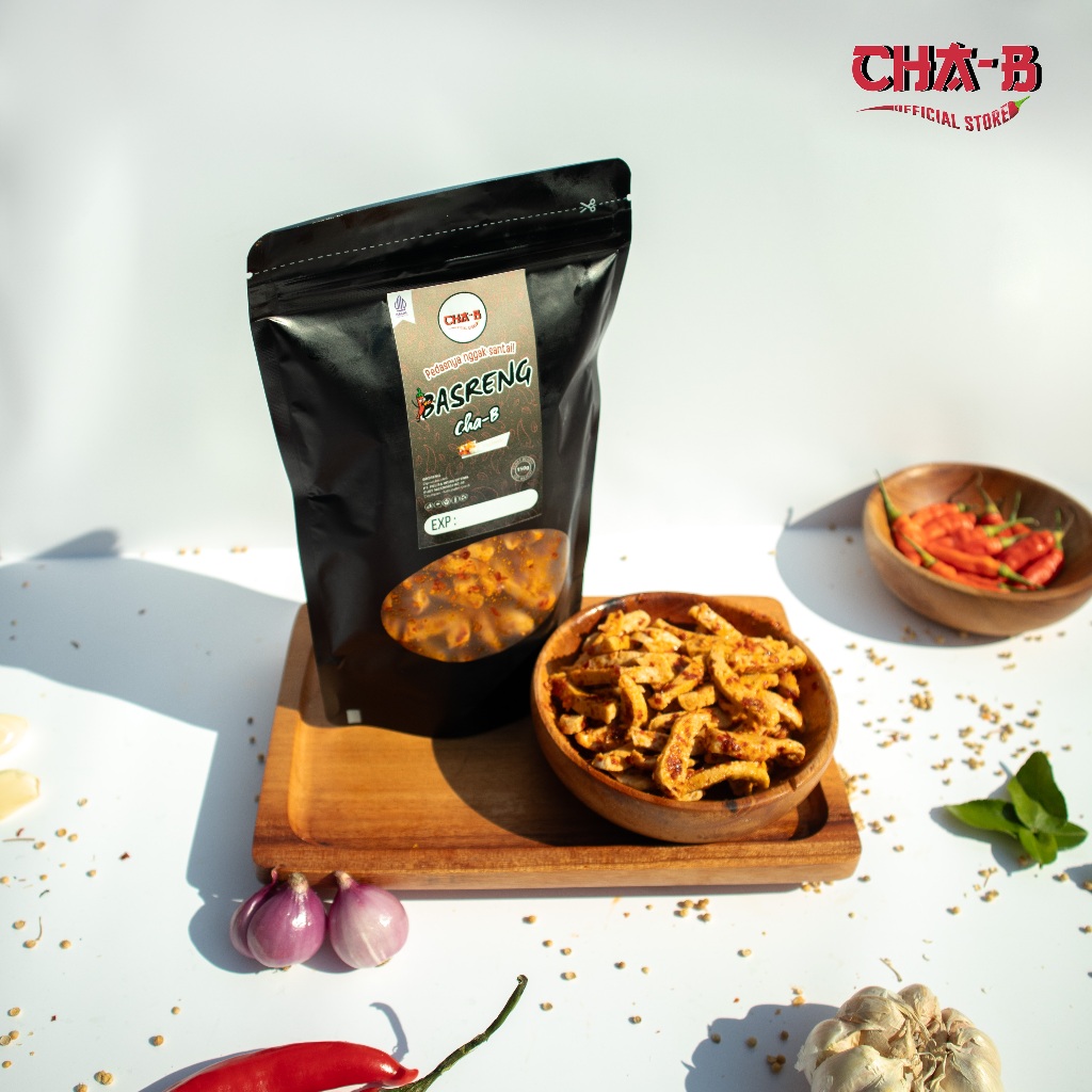 

CHA-B Basreng Bakso Goreng Pedas Bawang 150gr