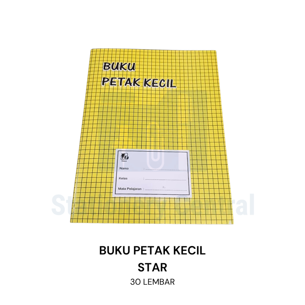 

Buku Tulis Petak Kecil Star 30 lembar isi 10 buku Matematika Sekolah Notebook