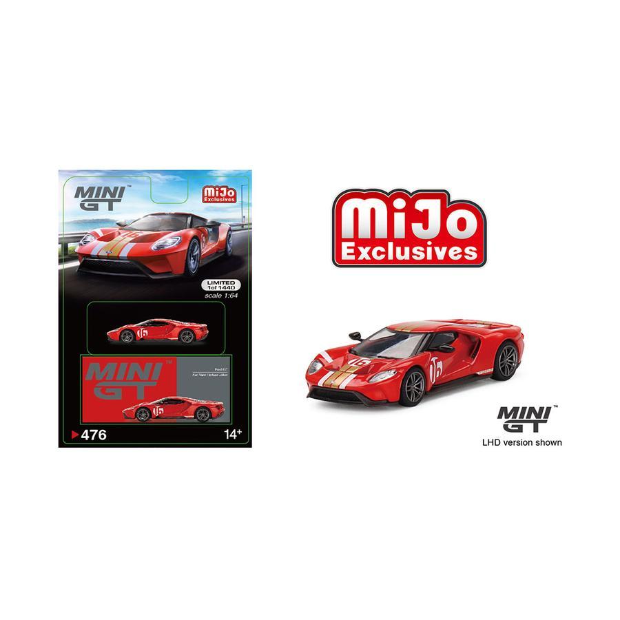 Mini GT 476 Ford GT Alan Mann Heritage Edition MIJO Blister