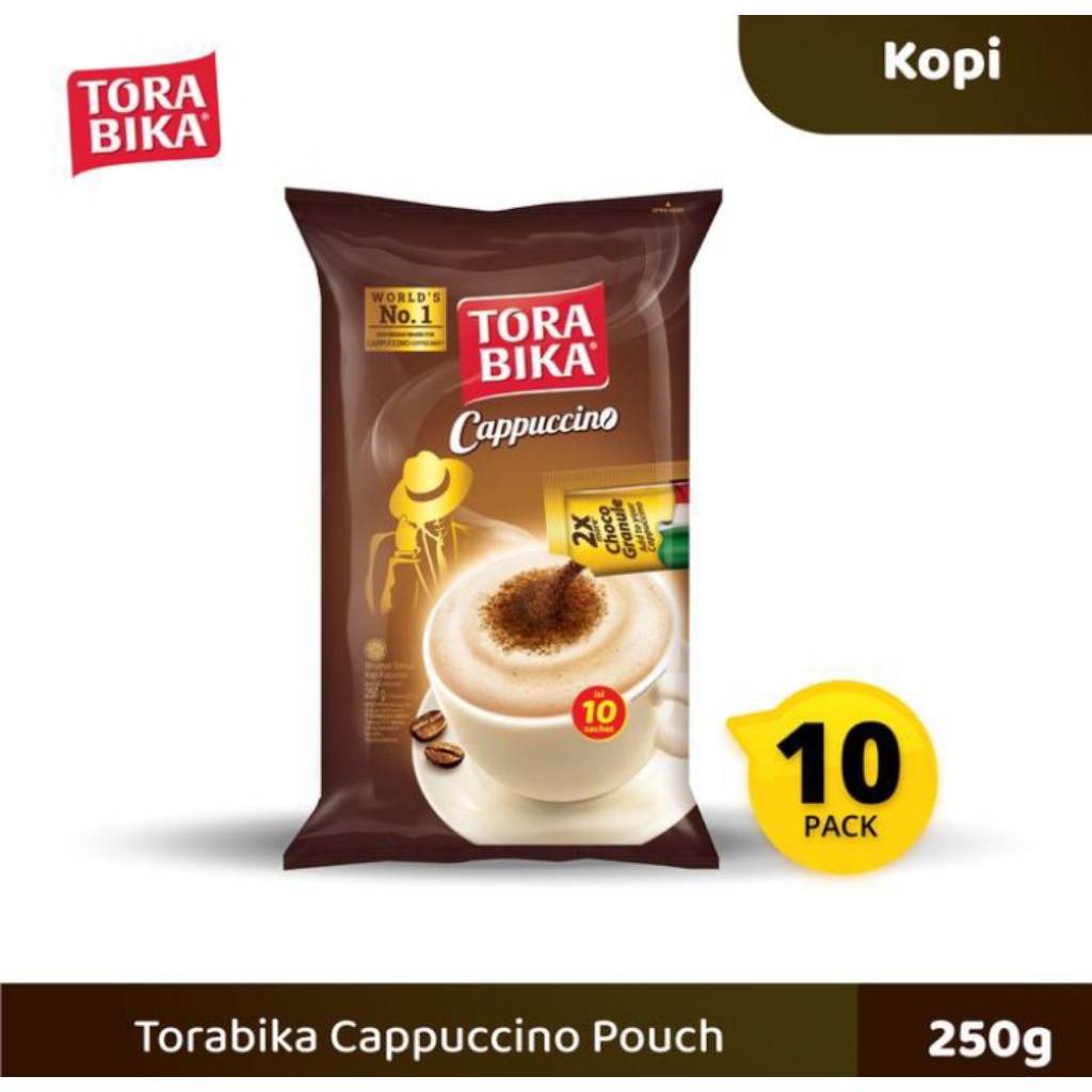 

Torabika Cappuccino Isi 10 Sachet