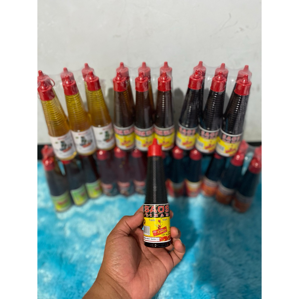 

Saos Tiram 150ml Cap Bunga Rosella