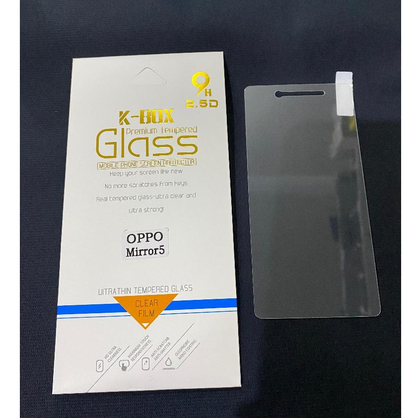 Tempered Glass Clear K-Box Tempered Glass OPPO MIRROR 5 A51W NEO 7 A33 A33W Miror 3 Joy 3 Neo 5 A31T