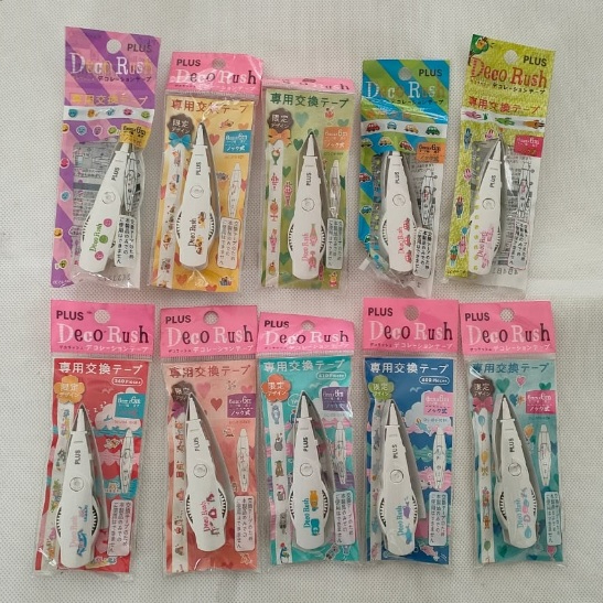 

Refill Decoration Rush Plus Tape EX ukuran 6mm x 6m Motif Lucu2 Bagus Model2