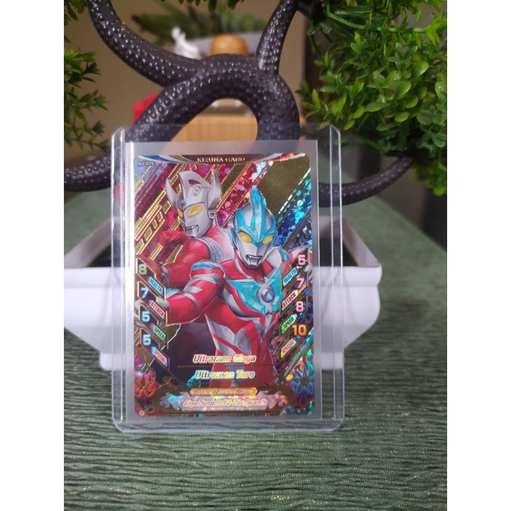 Ultraman Fusion Fight Card Ultraman Ginga & Taro