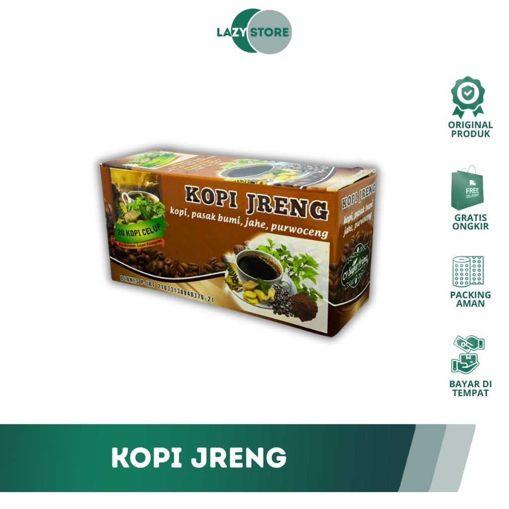 KOPI CELUP - kopi jreng 20 kantong celup / kopi celup superprima original 100%
