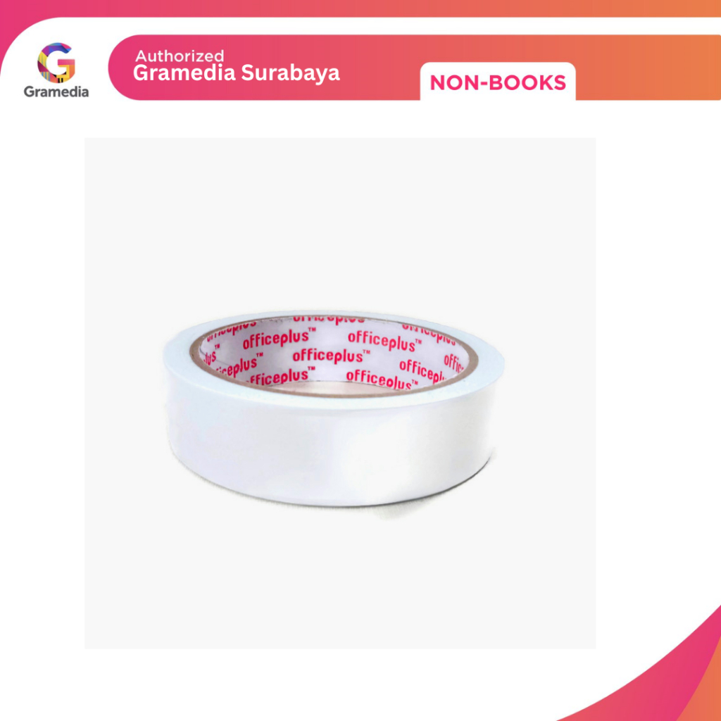 

Gramedia Surabaya NB - Office-Plus Double Tape 24mm x 10m