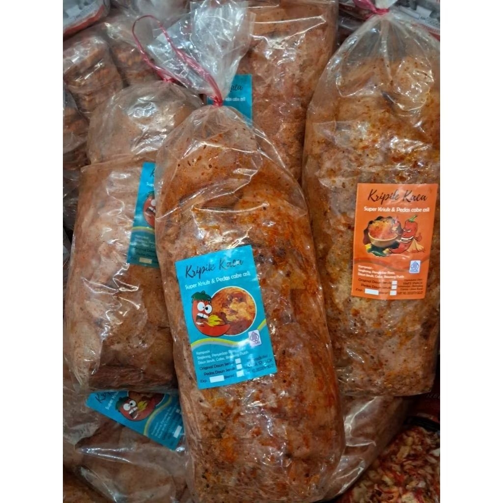 

Kripik Kaca Pedas Daun Jeruk Kemasan 1 Kg