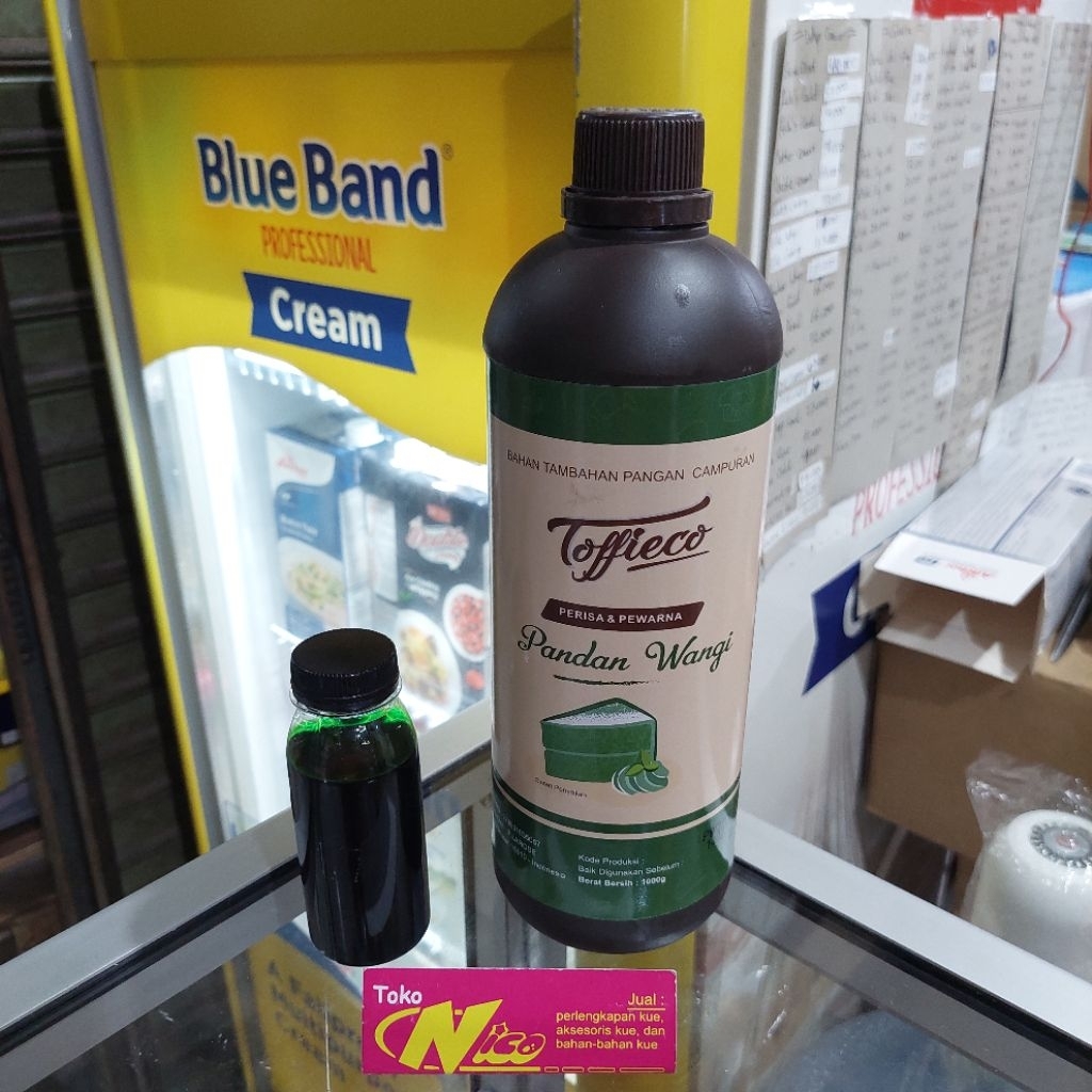 

Pasta Toffieco Pandan Wangi 100 gr BOTOL POLOS