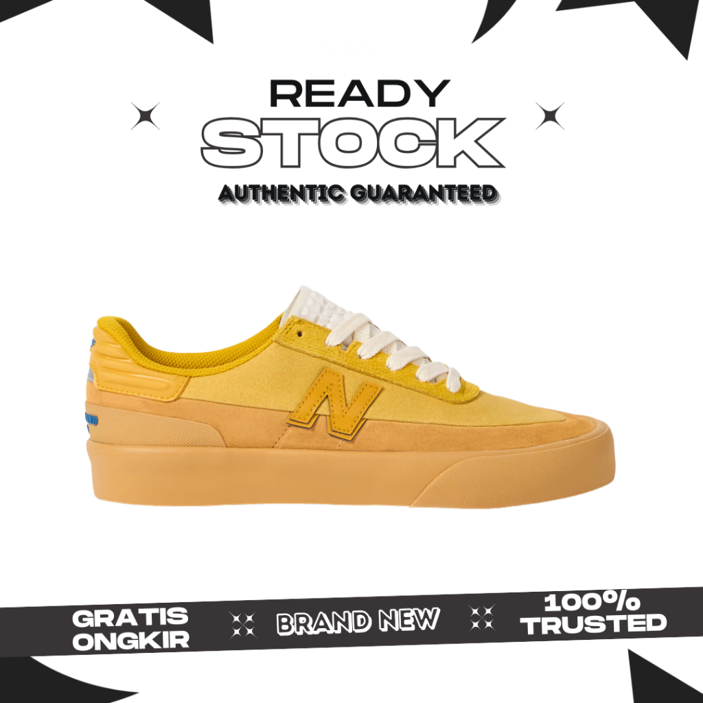 Stone Island X New Balance Numeric 272 Skate Yellow Ochre