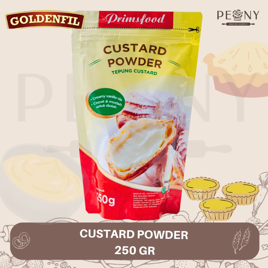 

PRIMSFOOD CUSTARD POWDER 250GR