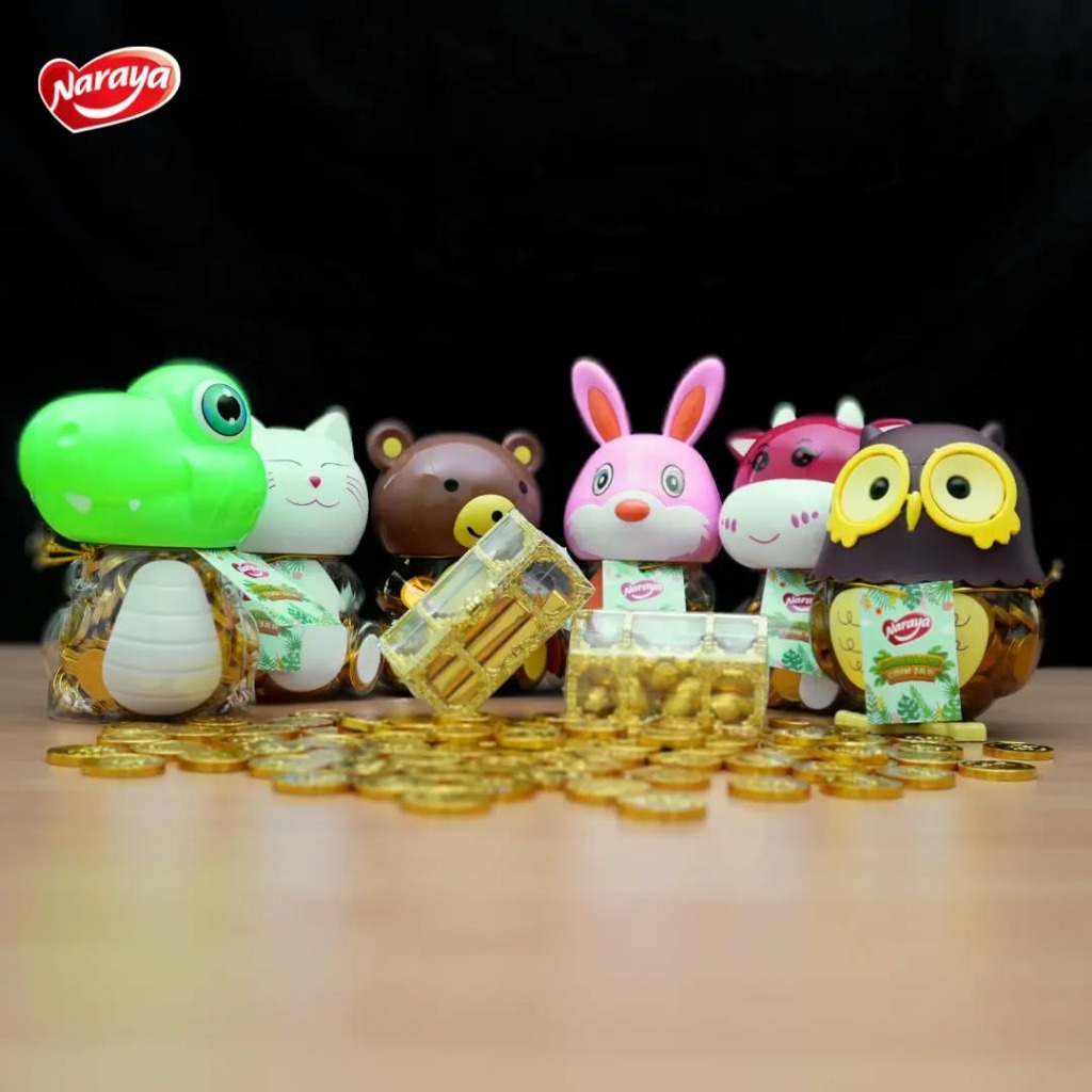 

Naraya Choco Coin - Chocolate Coin Jar