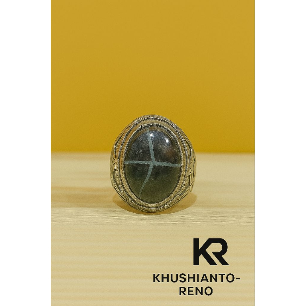 Cincin Tapak Jalak Hitam Natural – Koleksi Langka & Berkelas