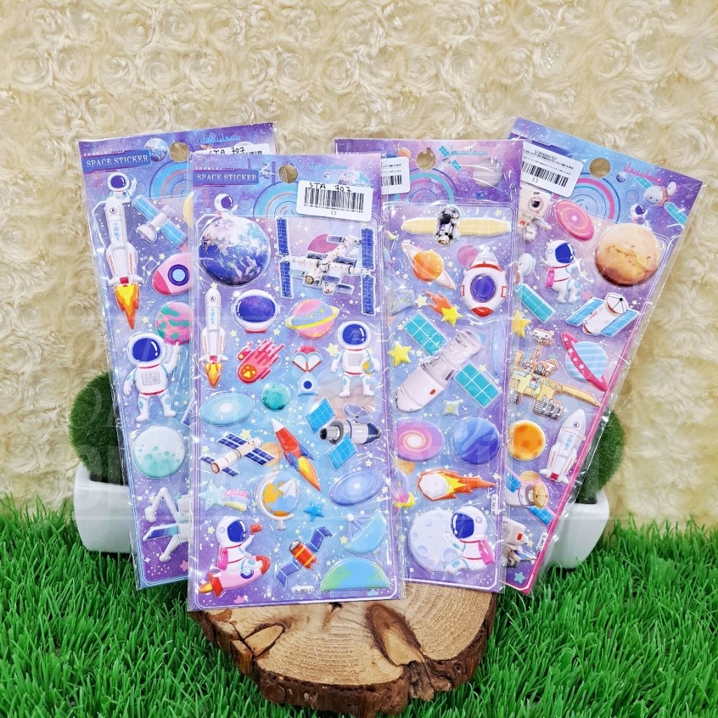 

Sticker Astronout Timbul Space Sticker Luar Angkasa Sticker Galaxy Timbul