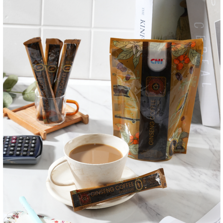 

CNI Ginseng Cofee Signature | Kopi Ginseng Instan Double Shoot
