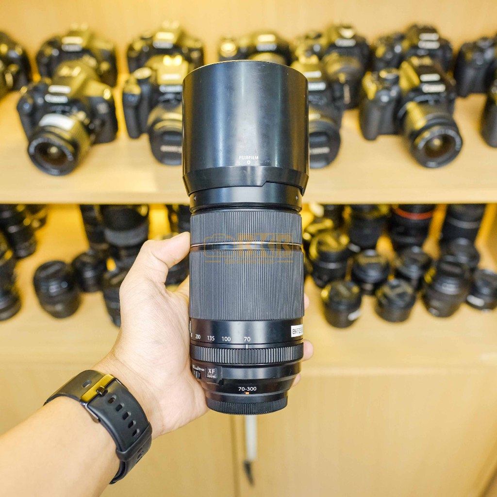 Lensa Fujifilm XF 70-300mm Fullset Mulus