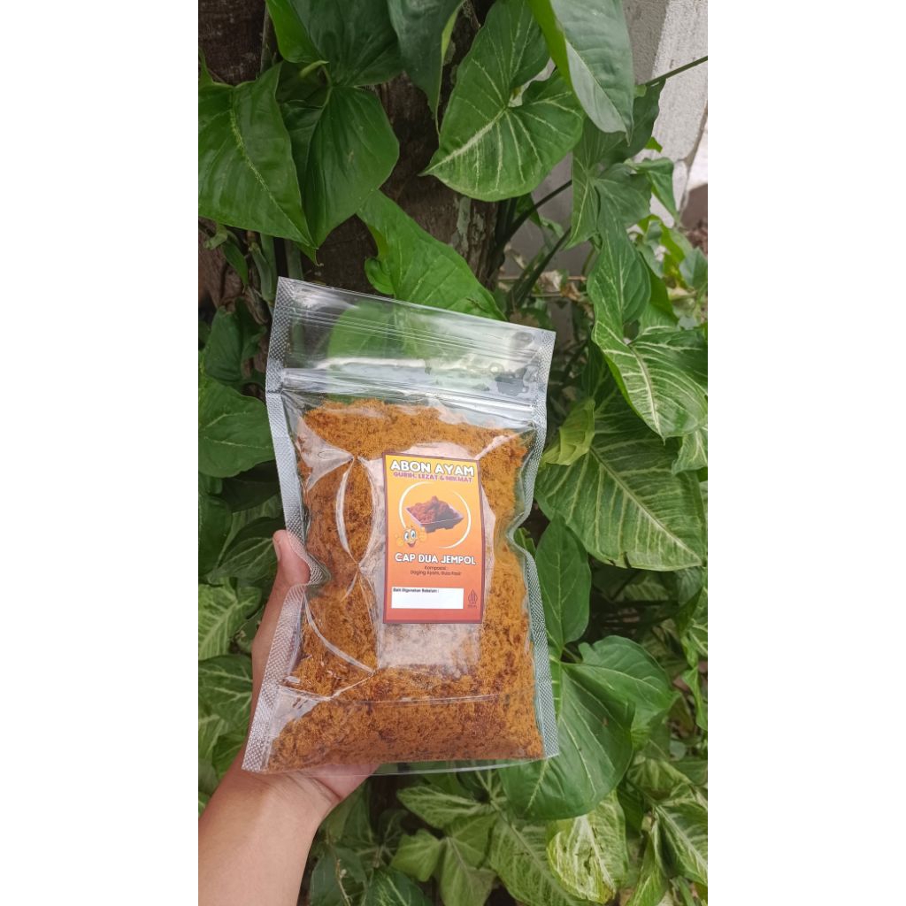 

Abon Ayam DUA JEMPOL//250g full daging 100%halal