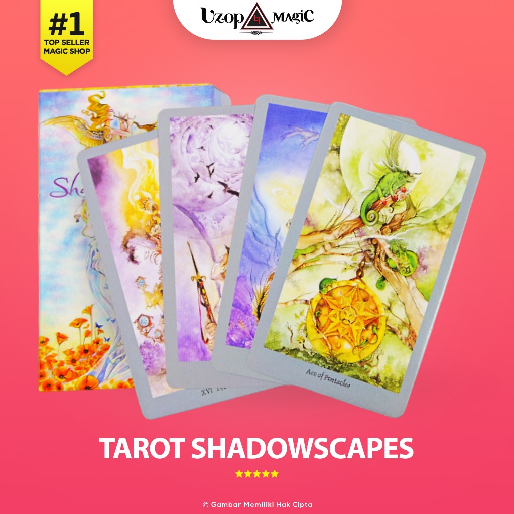 Kartu Tarot Shadowscapes Tarot Reading - Uzop Magic Shop
