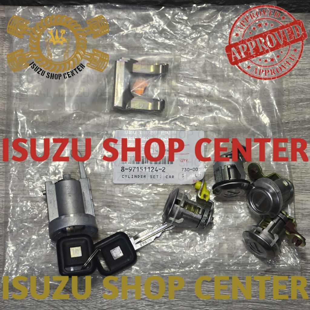 KUNCI SET MOBIL ISUZU PANTHER ORIGINAL SET KUNCI DAN PINTU ORIGINAL