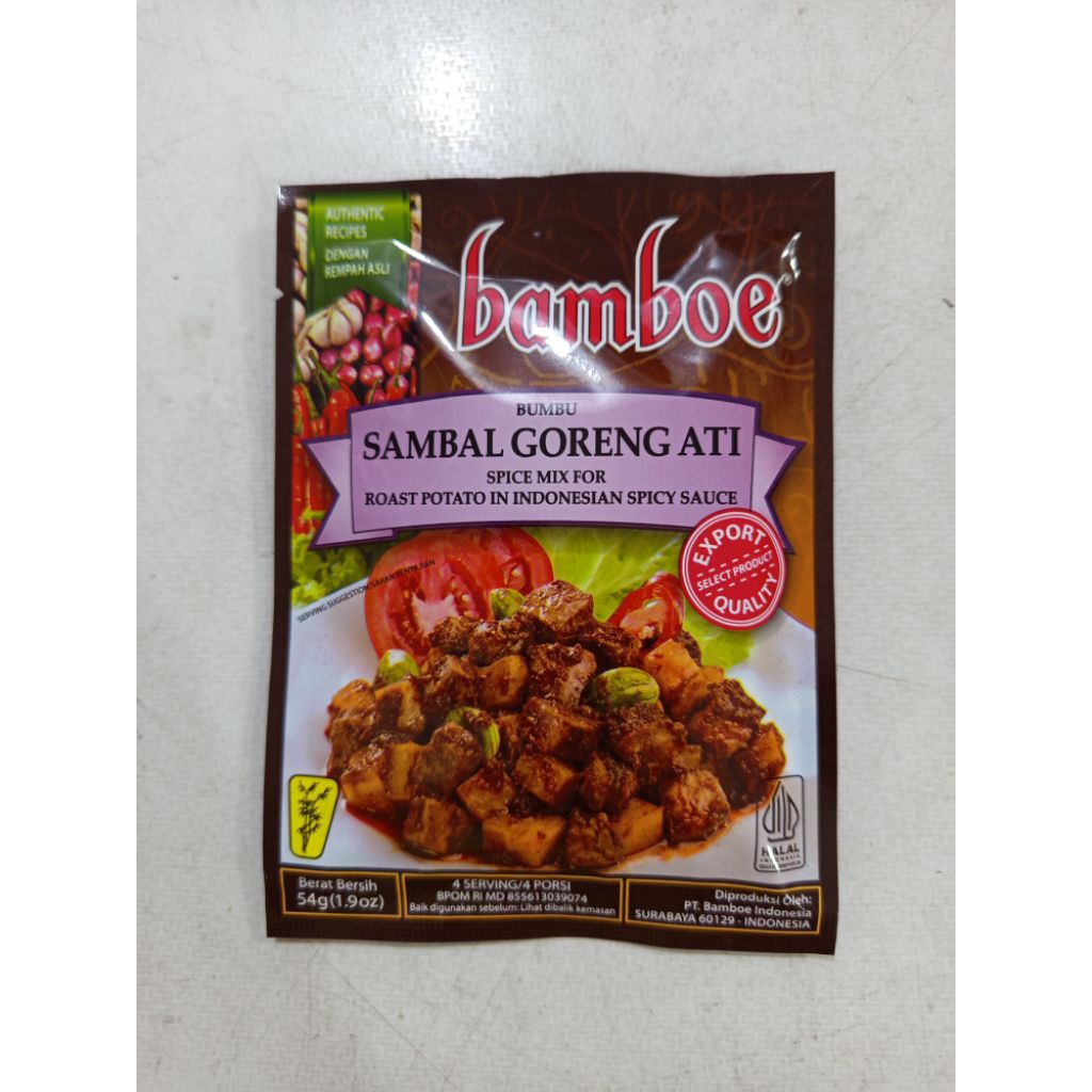 

BAMBOE sambal goreng ati 54gram