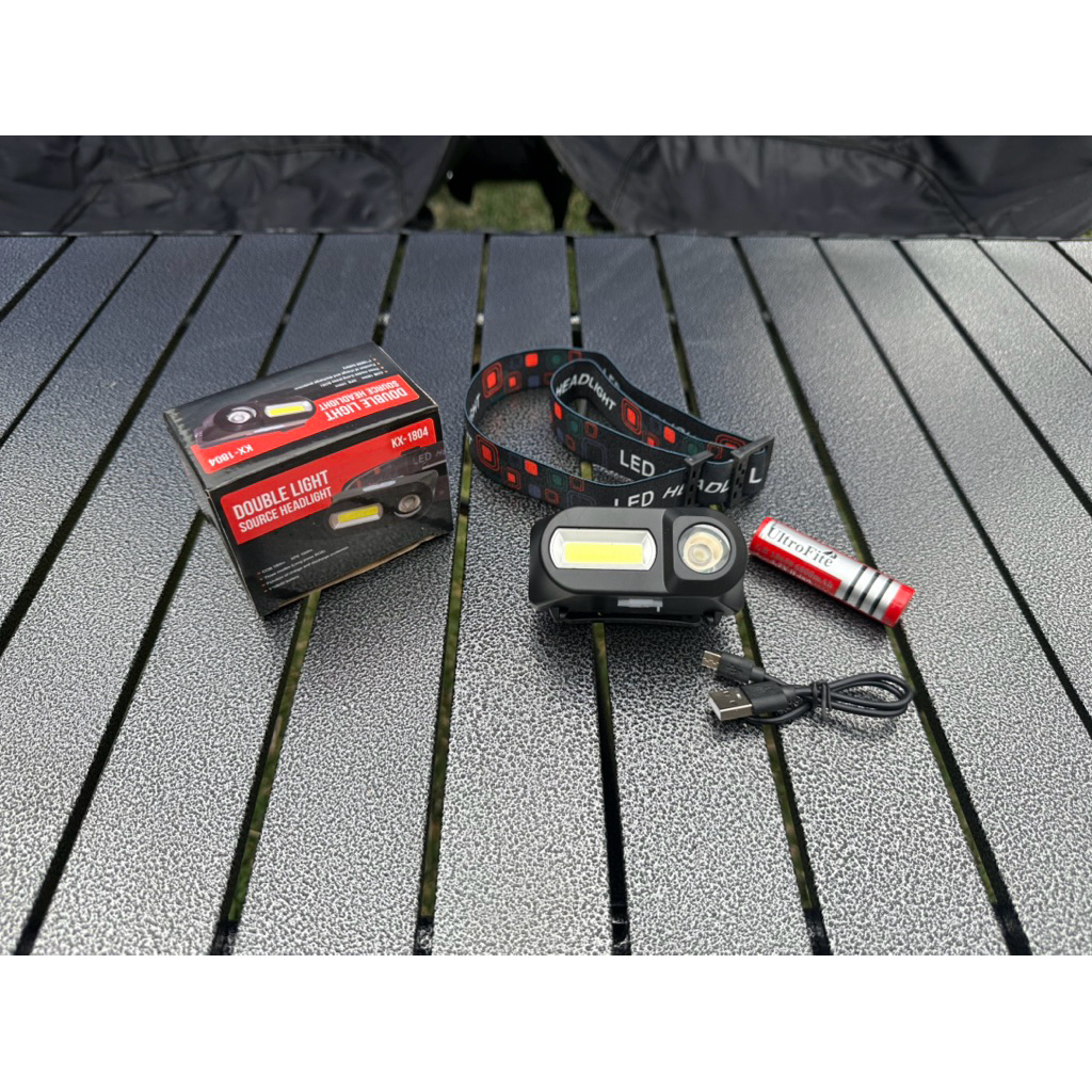 HEADLAMP TAFFLED DOUBLE LIGHT KX 1804