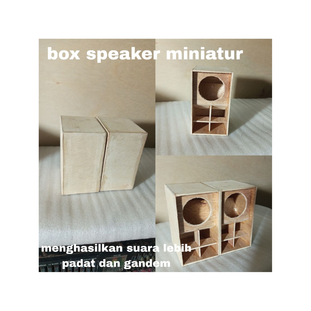 Box speaker miniatur