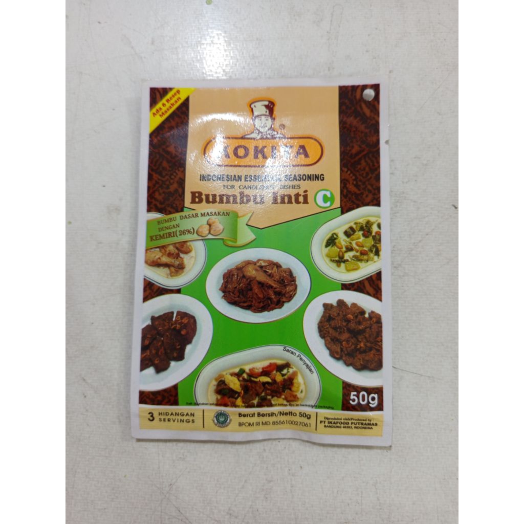 

KOKITA bumbu inti C kemiri 50gram