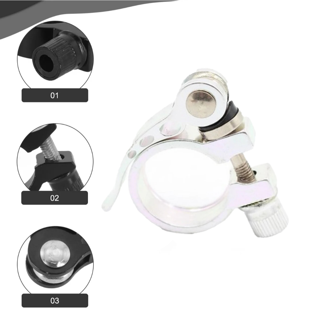 Clamp Penjepit Sadel Kunci Sadel Sepeda Quick Release Seat Post Clamp 34.9mm