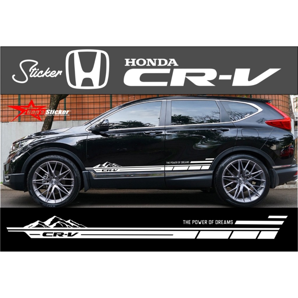 Sticker Pintu Honda CR-V 2022 2023 All New Honda CR-V
