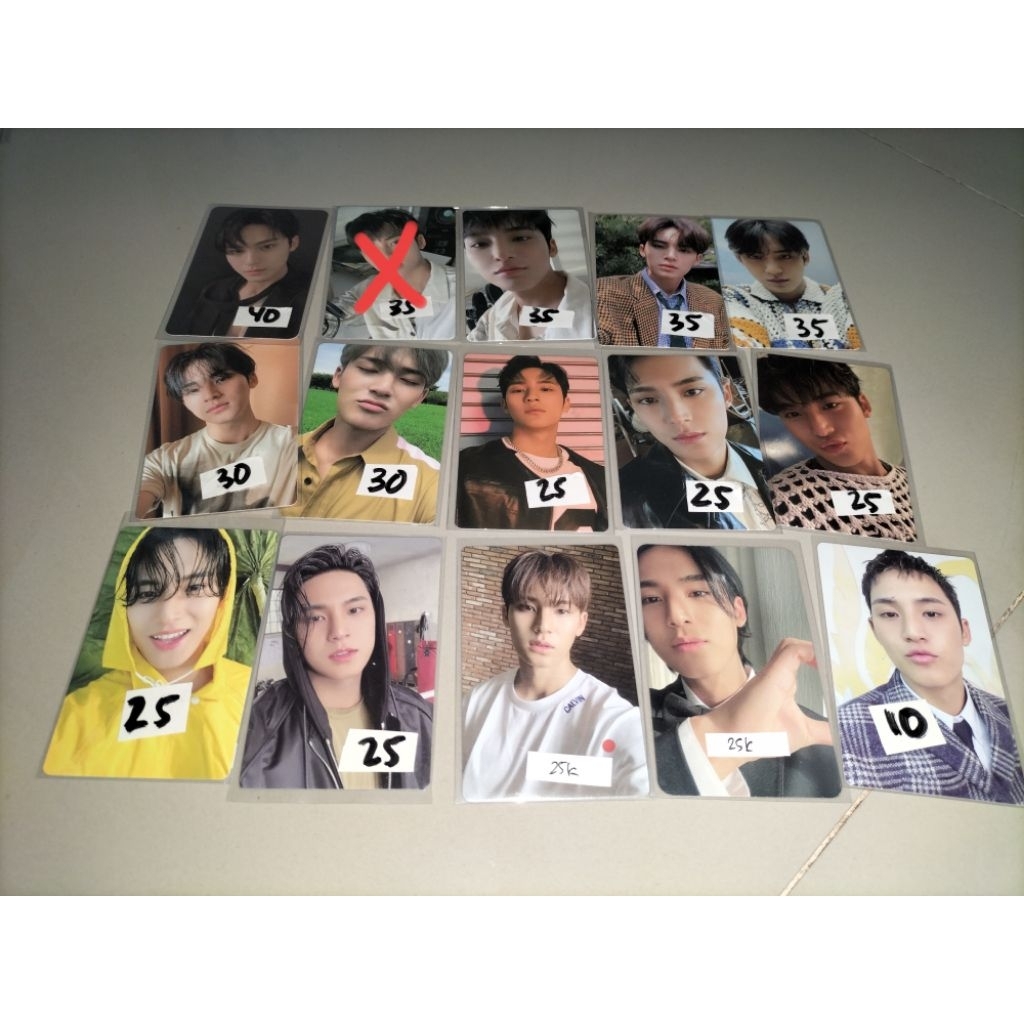 PHOTOCARD SEVENTEEN OFFICIAL MINGYU DOKYEOM SEUNGKWAN VERNON FML HEAVEN YOUR CHOICE ATTACA SECTOR 17