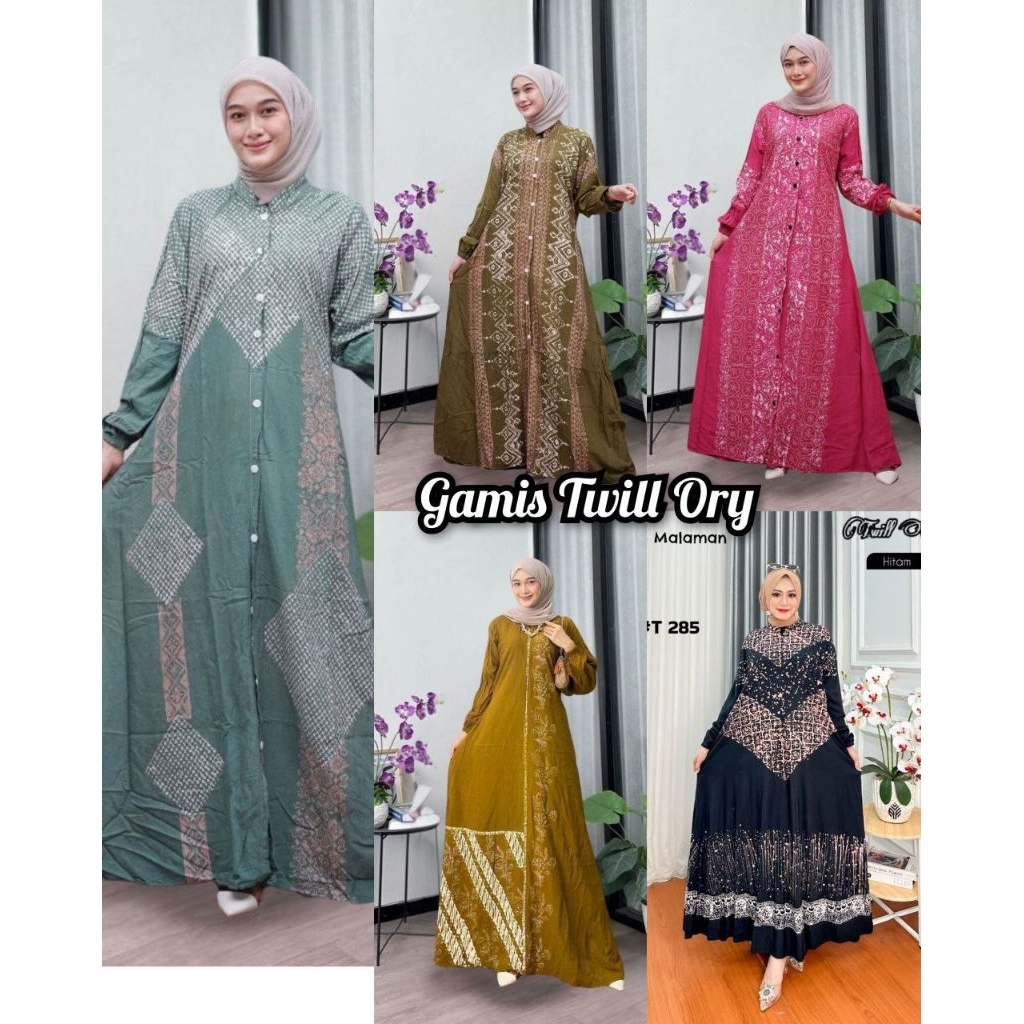 gamis twill ory A DB
