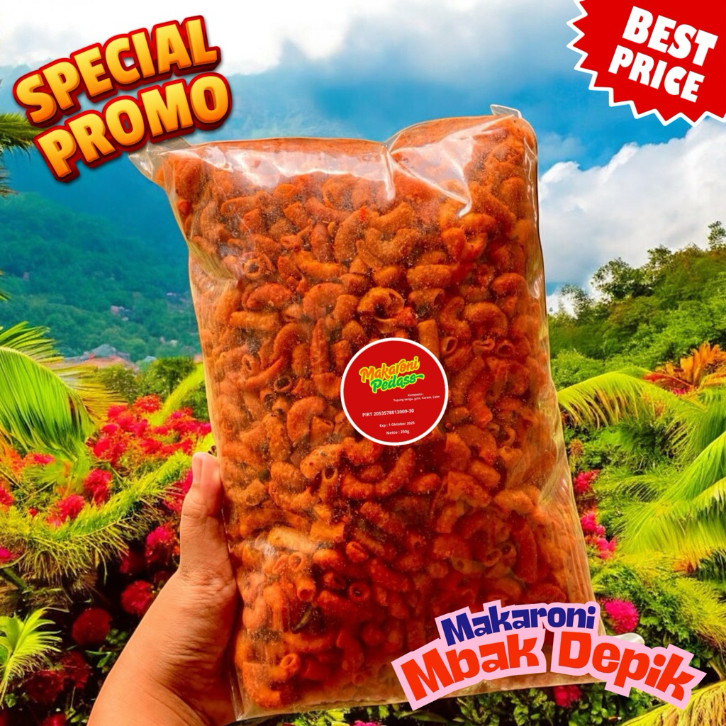 

Makaroni Pedas Buat Anak Kos 250g – Murah Meriah!