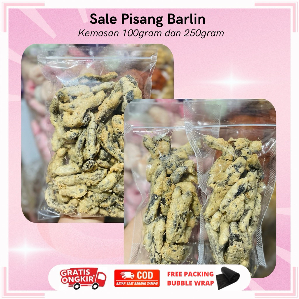 

SALE PISANG BARLIN 100GRAM & 250GRAM | PISANG BARLIN MANIS ENAK