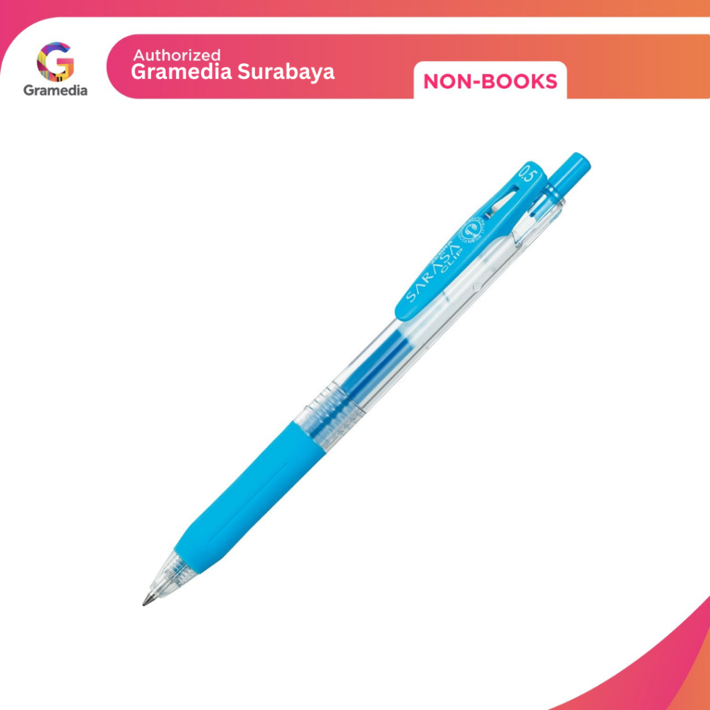

Gramedia Surabaya NB - Zebra Sarasa Clip 0.5 Blue