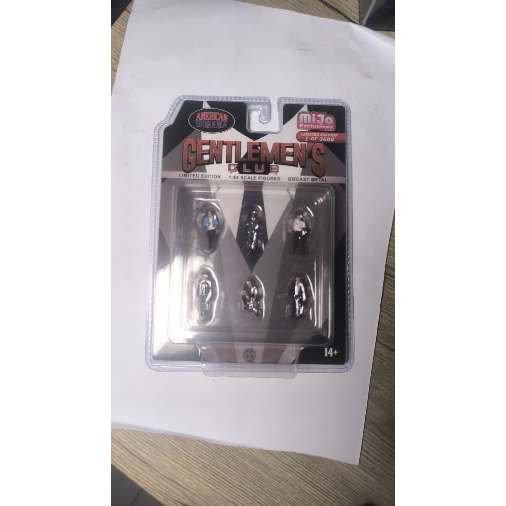 Figure American Diorama Gentlemen's Club